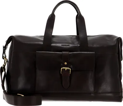 Produktbild von SADDLER Reisetasche Umhängetasche mit Laptopfach Charles Weekend Bag Dark Brown braun