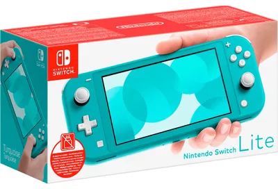 Imagen del producto de Nintendo Switch Lite, color turquesa, sin cargador