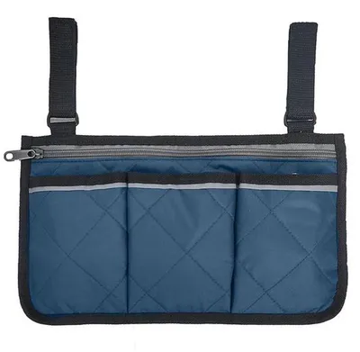 Immagine prodotto di Borsa da trasporto impermeabile - Ampio scomparto regolabile con cerniera - Adatta per sedie a rotelle e passeggini - Resistente e impermeabile