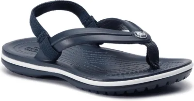 Produktbild von Crocs Crocband Strap Kinder-Flip-Flops mit Gummiband