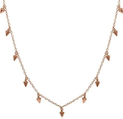 Produktbild von Sterlingsilber Kette rosévergoldet
