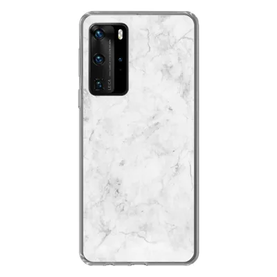 Produktbild von MuchoWow® Handyhülle Schutzhülle Hülle für Huawei P40 Pro Marmor - Muster - Luxus Silikon Softcase Handy Hülle - Schutz