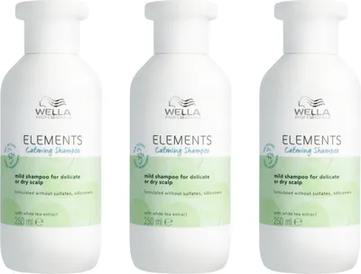 Produktbild von Elements Calming Shampoo 3x250 ml