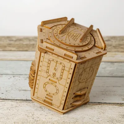 Produktbild von Escape Welt Fort Knox Pro Puzzle Box Brettspiel 12 Cm Golden  Kinder Golden One Size
