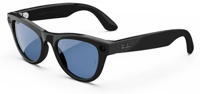 Produktbild von Ray-Ban Meta Skyler Gen1 AI Glasses - Black/Cerulean Blue Transitions