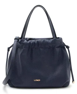 Image de L.CREDI sac à épaule sac à épaule bandoulière Rainelle Shoulder Bag Marine bleu marine