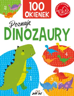 Produktbild von 100 okienek Poznaje dinozaury