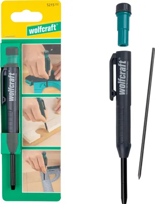 Obrázek produktu pro Automatická tužka s vyměnitelným hrotem pro značení hlubokých otvorů Wolfcraft