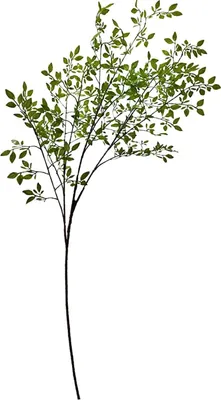 Produktbild von Künstlicher Pflanzenzweig, realistisch aussehend, leuchtende Farben, Blumenarrangement, künstliches Grün, Party-Dekoration