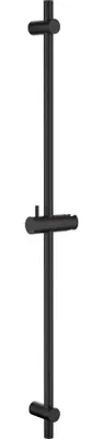 Produktbild von Famanu Duschstange 90 cm - Schwarz, Edelstahl, 360° drehbar, variable Wandbefestigungen