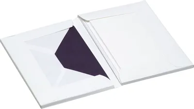 Obrázok produktu pre Rössler Papier 2234831009 Paper Royal kartotéka - DIN A6/C6, biela, 8 kariet s 8 obálkami