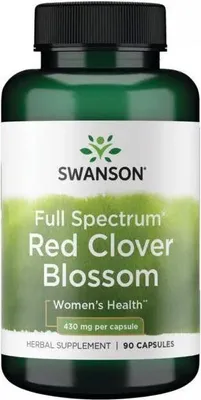 Produktbild von Rotkleeblüte 430 mg 90 Kapseln Swanson Health Products