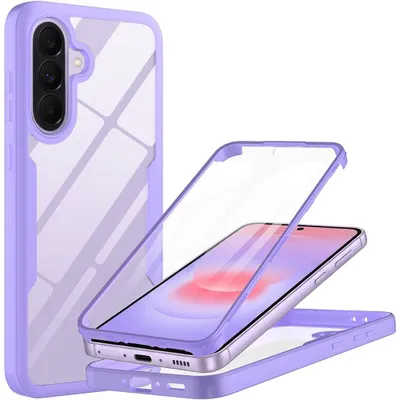 Obrázek produktu pro Techsuit – ColorVerse 360 Series + Screen Protector 360° ochranné pouzdro s ochranou displeje pro Samsung Galaxy A37 5G – fialové