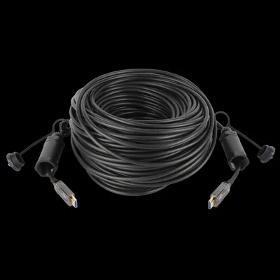 Produktbild von DAP Armoured HDMI 2.1 AOC 8K Fibre Cable 15 m - gepanzert - vergoldet