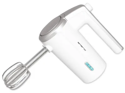 Produktbild von EMERIO kabelloser Akku Handmixer / -rührer - 2 Rührstäbe - 3 Geschwindigkeiten -