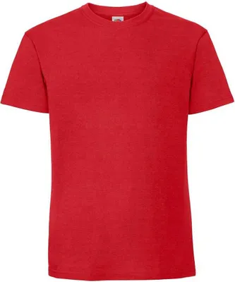 Image de Fruit Of The Loom Herren Premium T-Shirt PC3033 (2XL) (Rot)