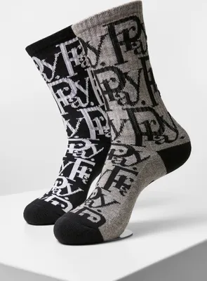Obrázek produktu pro Ponožky Cayler & Sons Prayor Socks 2-Pack black+heathergrey - 43–46
