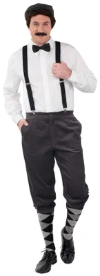 Produktbild von Knickerbockerhose Cord grau 20er Jahre, Groesse:58/60