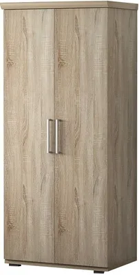 Image de Armoire 2 portes avec penderie TOM – Chêne sonoma