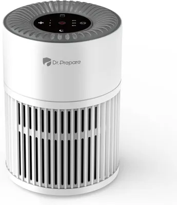 Produktbild von Ultraleiser HEPA Luftreiniger für Allergiker, 360° Lufteinlass, 15 dB Schlafmodus, Waschbarer Vorfilter,12 W Energiesparend,gegen Staub Schimmel Rauch