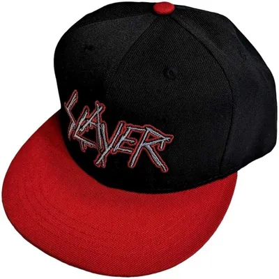 Obrázok produktu pre Slayer Dripping Logo Outline Šiltovka Red & Black UNI
