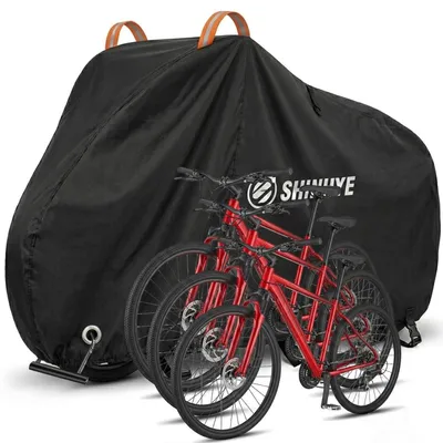 Produktbild von Fahrradabdeckung Wasserdicht 600D Oxford 220x120x110cm Schwarz