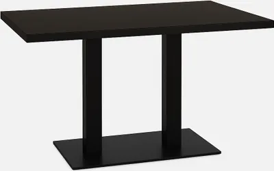 Produktbild von Bistrotisch 120x80 cm  | Wenge |  Gusseisen Gestell