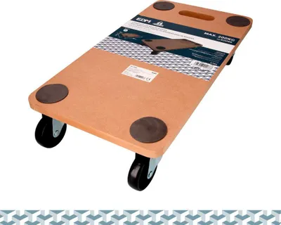 Image de Plateau Roulant Bois Edm Manutention Facile Et Robuste - Edm