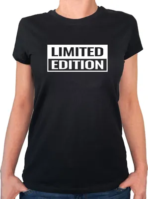 Produktbild von Huuraa Damen T-Shirt Limited Edition Schriftzug L Black Bio Baumwolle Fairtrade Damenshirt Geschenkidee