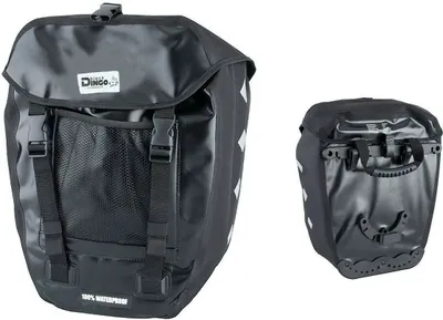 Produktbild von Packtasche 100% wasserdicht, Gepäckträgertasche, Fahrradtasche, Einzelpacktasche