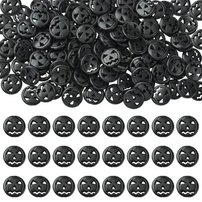 Productafbeelding van 120 Stuks Halloween Pompoenparels voor Sieraden Maken