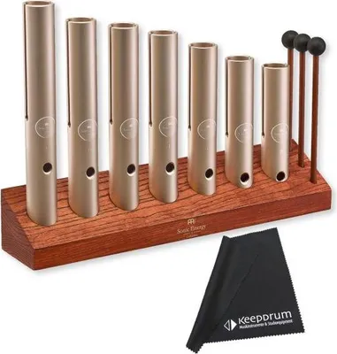 Zdjęcie produktu dla Meinl Sonic Energy Sound Tubes Wah-Wah Tube Chakra Set 7-częściowy ze ściereczką