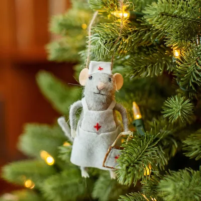 Productafbeelding van Verpleegster muis voelde decoratie