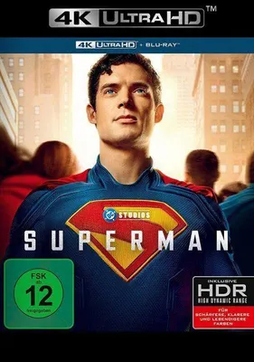 Produktbild von PLAION Superman (4K-UHD+Blu-ray), Film, Blu-ray, Deutsch, Englisch, 130 min, Superman, Aktion