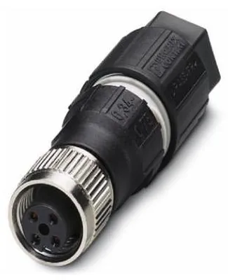 Immagine prodotto di Phoenix Contact 1641772 Connettore per fili M12 nero