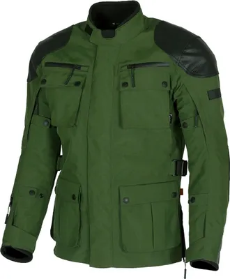 Produktbild von Merlin Sayan D3O Motorrad Textiljacke, grün/schwarz, XL