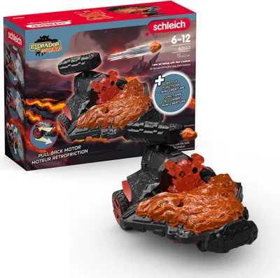 Produktbild von schleich ELDRADOR CREATURES Lava Düsenjet Fahrzeug mit Mini Cretaure, Aktion/Abenteuer, Lava World, Monsters and dragons, 7 Jahr(e), Mehrfarbig