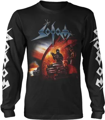 Produktbild von Sodom - "Agent Orange" T-Shirt für Herren/Damen Uni  Langärmlig PH218 (3XL) (Schwarz)