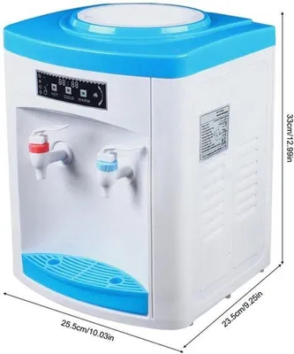 Image de Distributeur d'eau autonome pour eau chaude et froide, avec boîtier en acier inoxydable