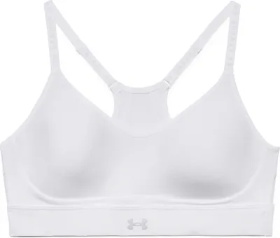 Produktbild von UNDER ARMOUR Infinity Low Covered Sport-BH Damen 101 - white/white/halo gray L