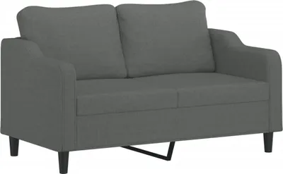 Immagine prodotto di vidaXL divano a 2 posti grigio scuro 140 cm in tessuto
