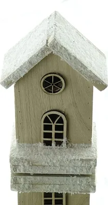 Produktbild von nature trends Miniaturhaus aus Treibholz 9 x 15,5 cm