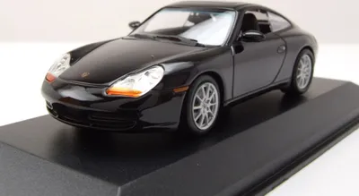 Produktbild von Maxichamps 940061180 Porsche 911 996 1998 schwarz metallic 1:43