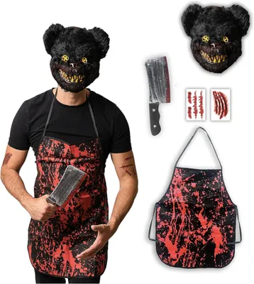 Imagen del producto de Disfraces de oso terroríficos para Halloween, para hombre, estilo "horror", talla única