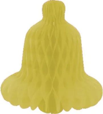 Immagine prodotto di Rosone decorativo campana gialla 17 cm
