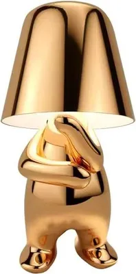 Produktbild von Luxus - Bins Brother Tischlampe - Gold - Mr What
