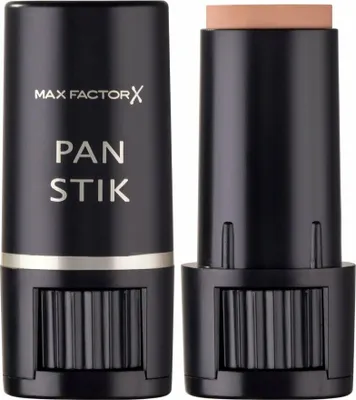 Zdjęcie produktu dla Max Factor Pan Stik 60 Deep Olive 9 gr, Pałeczka, Krem, Skóra normalna, Wygładzający, Skóra cielista, Beżowy