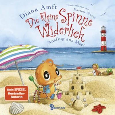 Obrázek produktu pro Die kleine Spinne Widerlich - Ausflug ans Meer (Pappbilderbuch)
