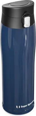 Zdjęcie produktu dla Termos izolowany Unyqoos® ze stali nierdzewnej 18/10, pojemność 500 ml – ultralekka, dwuścienna butelka termiczna, wolna od BPA i w 100% szczelna, utrzymuje temperaturę 24 godziny (nawodnienie) / 12 godzin (ciepło)