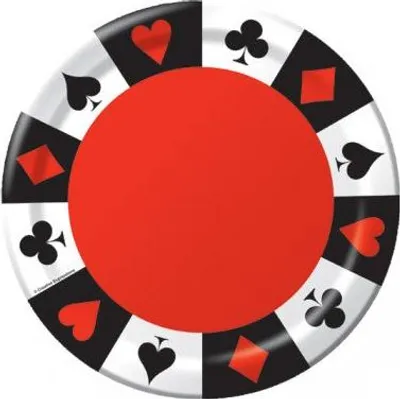 Produktbild von Poker Party Servier Tablett
